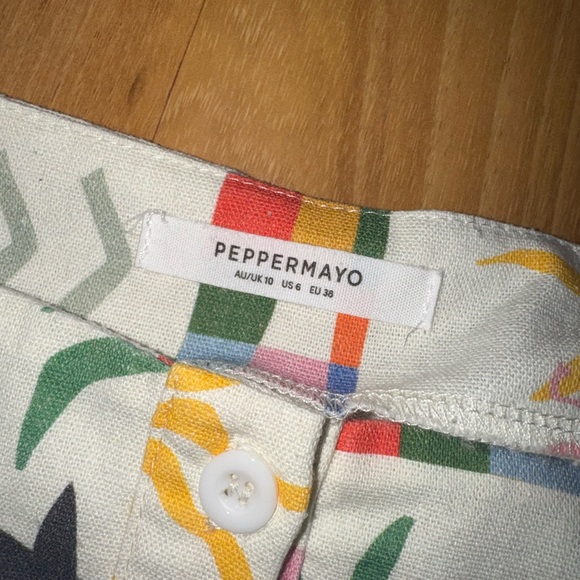 Peppermayo Multicolor Tropical Print Button-Front Dress - Picture 2 of 4